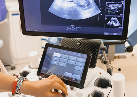 Frauenarztpraxis Marienheide Dr. Aleksandrow - Dopplersonographie - Ultraschall-Untersuchung